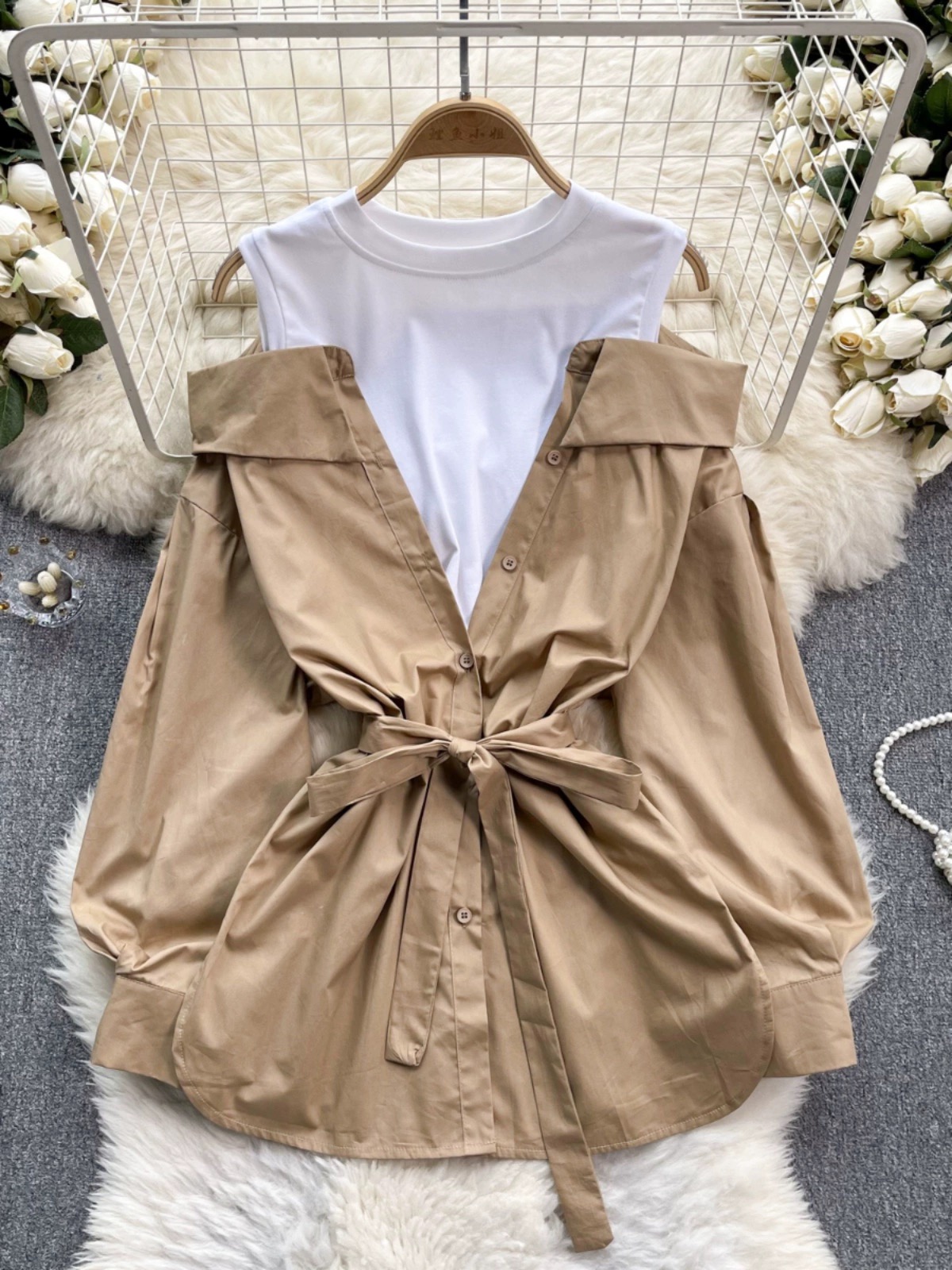 Flowers and diamonds shirt SH119 images